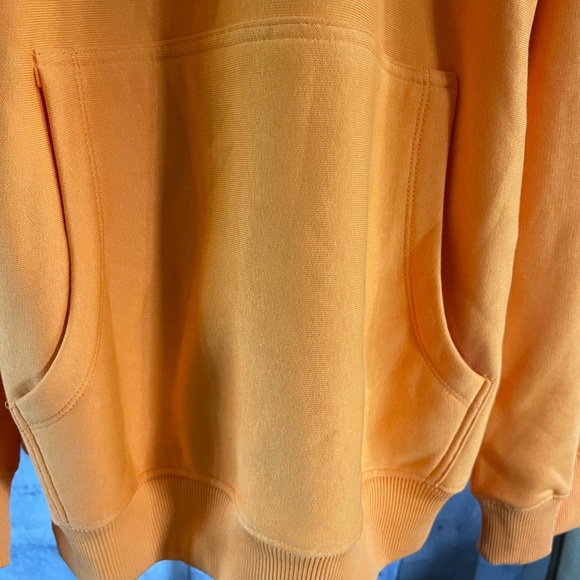 NWT SNIPES BRIGHT ORANGE HOODIE - Picture 3 of 6